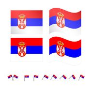 Serbia Flags