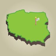 Poland 3D Map