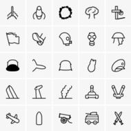 Military icons