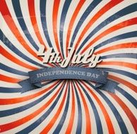 4th of July independence day background Vector