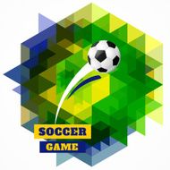 abstract football art N6