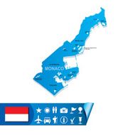 Monaco map