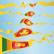 Banners of Sri Lanka