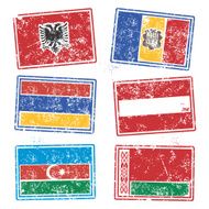 Rubber Stamp Flags N31