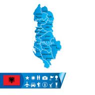 Albania map