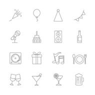 party icons set N5