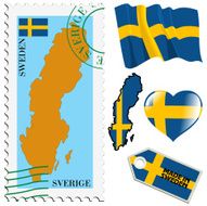 national colours of Sweden