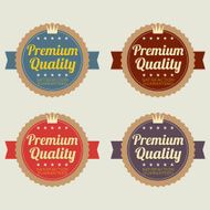 Set of Vintage Retro Badge N26