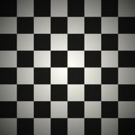 Black and white checkered background