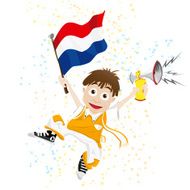 Netherlands Soccer Fan Boy