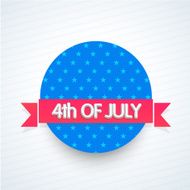 Sticky design in national flag colors on stripes background