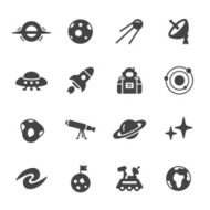 Space and Astronomy Icons N4