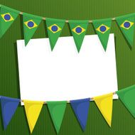 brazil party card N2