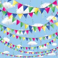 bunting flag N3