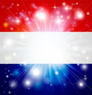 Dutch flag background