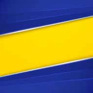 Abstract geometric background with Brazil flag colors Vector illustration N5