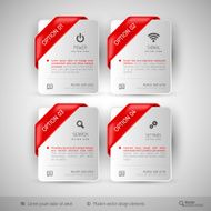 Business infographics template for web design N6