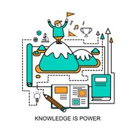 Knowledge Is Power Concept N5