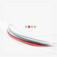 Red and blue wave lines N17