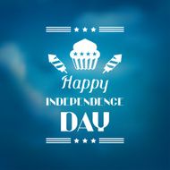 United States of America Independence Day greeting card N6