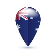 Map location pin with national flag N21