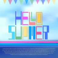 Hello Summer background