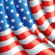 American flag vector background