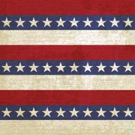 Vintage background with stripes and stars N2