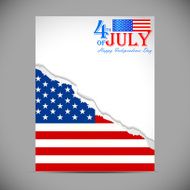 Fourth of July American Independence Day N31