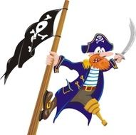 menacing pirate