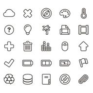 Universal Line Icons For Web and Mobile 2