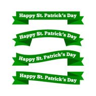 St patrick&#039;s day ribbons