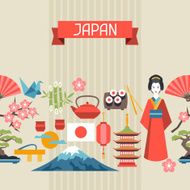 Japan seamless pattern N3