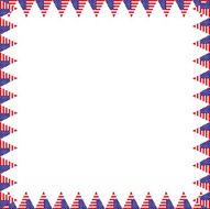 American Flag Bunting N9