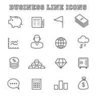 Business Line Icons N6