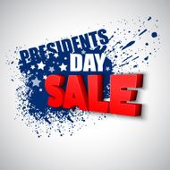 Presidents Day Vector Background N10