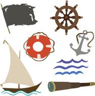 different vector nautical elements N2