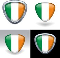 Irish Flag Crest
