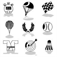 Sports icon set 2
