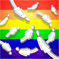 Gay pride background