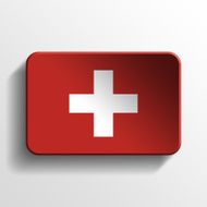 Switzerland 3D button