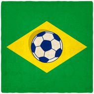 Brazil soccer old background N2