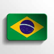 Brasil 3D button