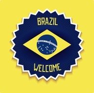 Welcome to Brazil sign