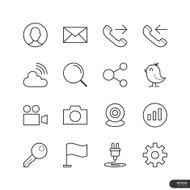 Website &amp; Mobile Application Icons set N2