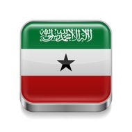 Metal icon of Somaliland