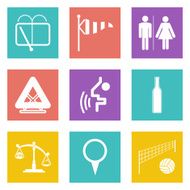 Color Icons For Web Design Set 45 N2