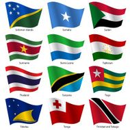 Set Flags of world sovereign states N65