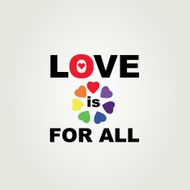 Poster Love is for all N2