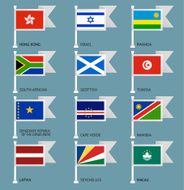 Flags set four-10